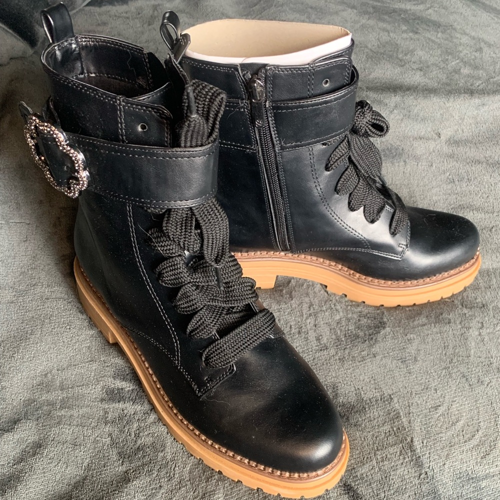 Sam and Libby Combat Boots